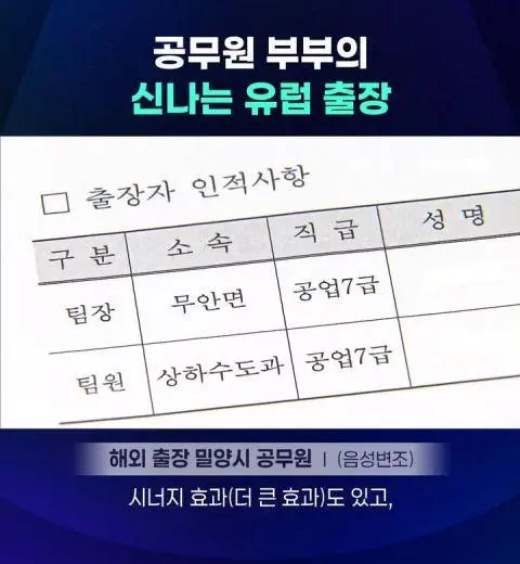 공무원 부부의 신나는 유럽출장 | mbong.kr 엠봉