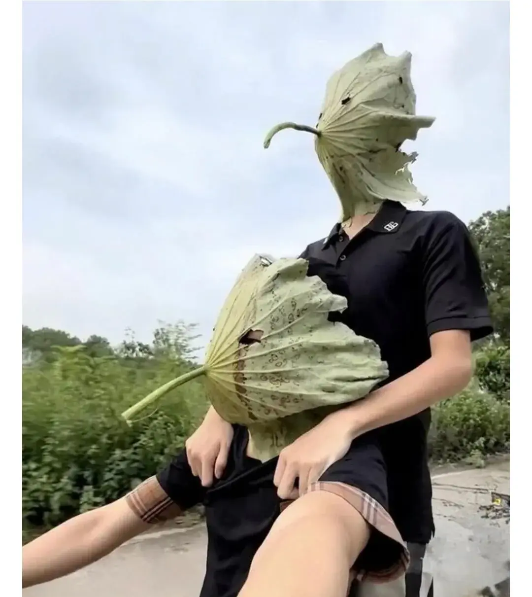 중국에서 퍼지고 있다는 햇빛 차단법 | mbong.kr 엠봉