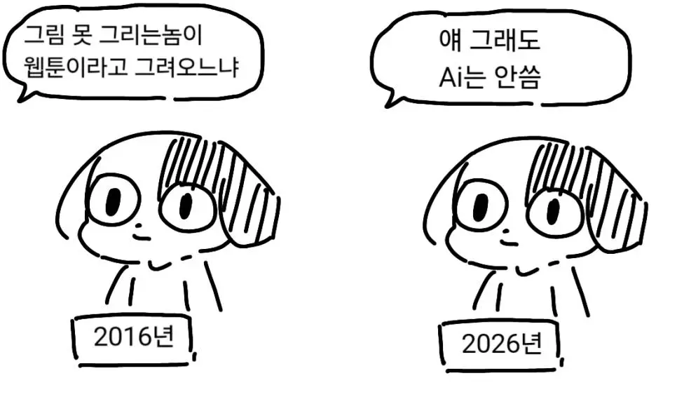 그림쟁이에게 일어난 10년 동안의 변화 | mbong.kr 엠봉