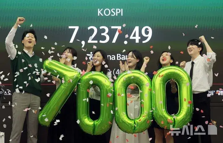 코스피 7000 축하사진.jpg | mbong.kr 엠봉